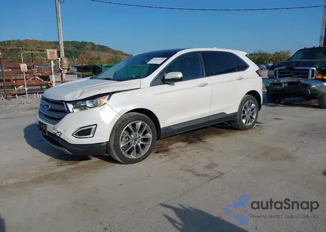 2017 Ford Edge Titanium z USA, uszkodzony, nr VIN 2FMPK4K83HBB40231
